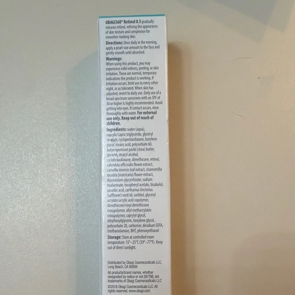 Obagi Retinol 0.5 Cream - White & Teal